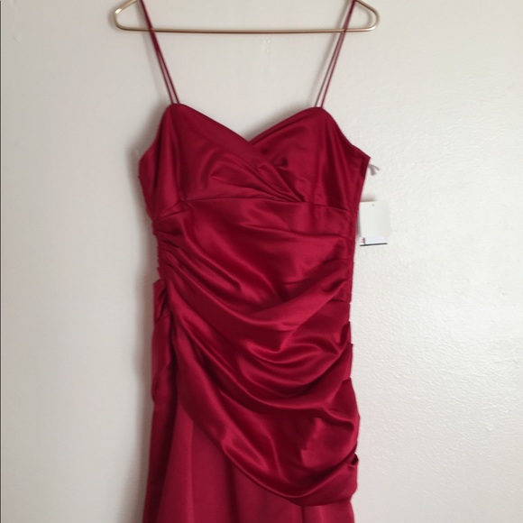 NWT David’s Bridal Apple Sleeveless Dress 12 - Picture 2 of 7